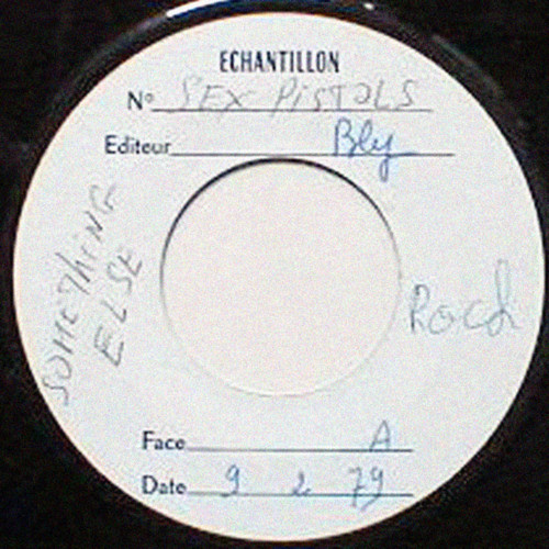 Something Else / Friggin' In The Riggin' (Barclay 640 159) Test Pressing